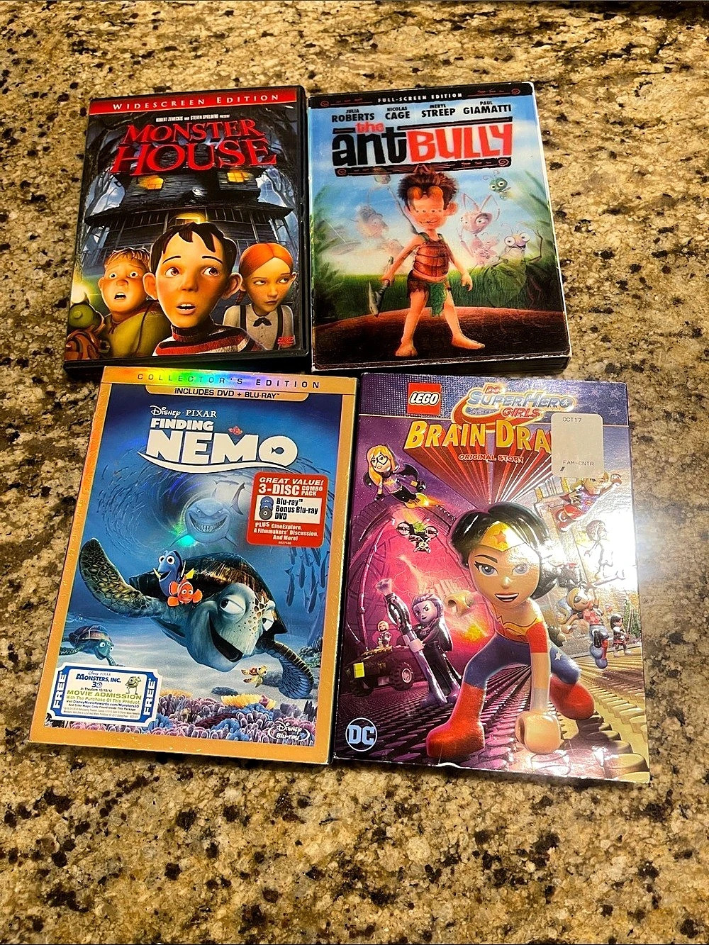 4-Movie DVD Lot